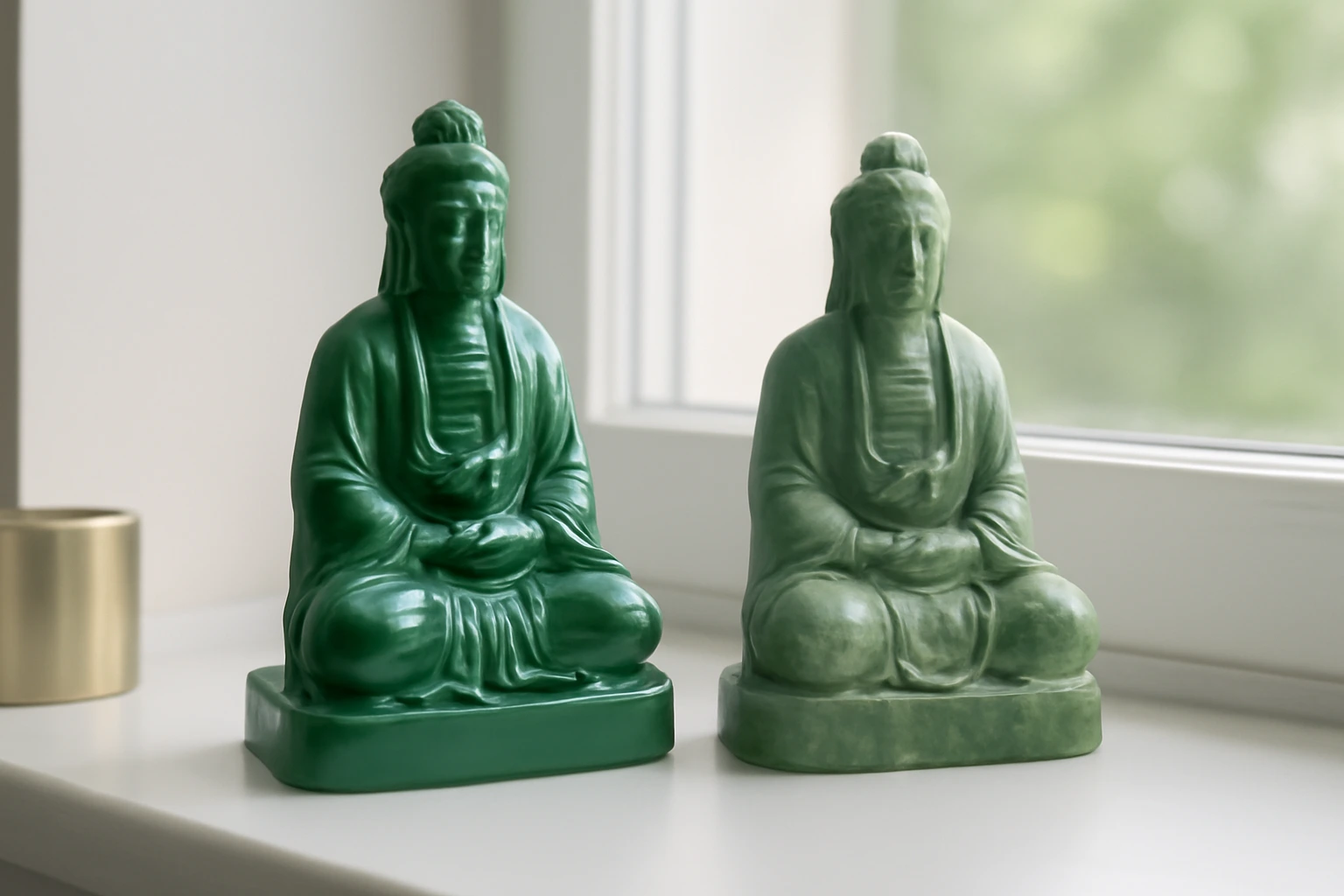 Nhựa resin, thủy tinh đội lốt đá phong thủy: dấu hiệu nhận biết bằng mắt, tay và chiếc cân nhà bếp