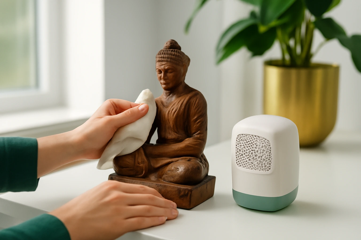 Tượng gỗ nứt, mốc, mọt trong khí hậu nồm ẩm: vì sao xảy ra và cách giữ gỗ ổn định quanh năm