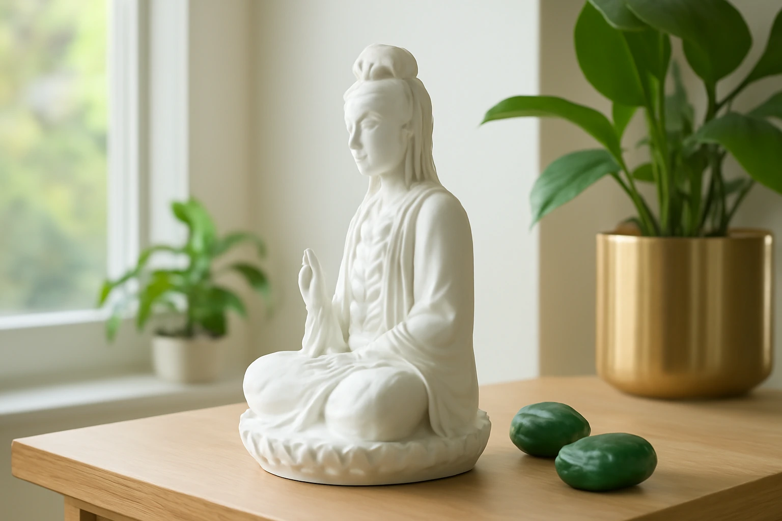 Tượng Quan Âm trong nhà: trưng bày cho trang nghiêm, chọn chất liệu và những điều nên tránh